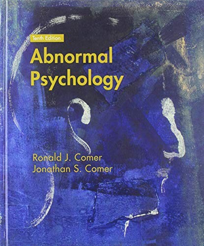 Cover of ABNORMAL PSYCHOLOGY 10TH ED