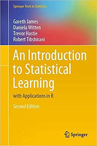 Cover of AN INTRODUCTION TO STATISTICAL LEARNING WITH APPLICATIONS IN PYTHON