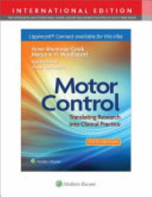 Cover of MOTOR CONTROL TRANSLATING RESEARCH INTO CLINICAL PRACTICE 6TH INTERNATIONAL ED