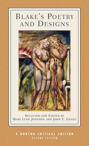 Cover of BLAKE'S POETRY AND DESIGNS A NORTON CRITICAL EDITION 2ND ED