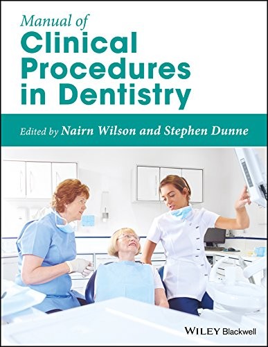 Cover of MANUAL OF CLINICAL PROCEDURES IN DENTISTRY