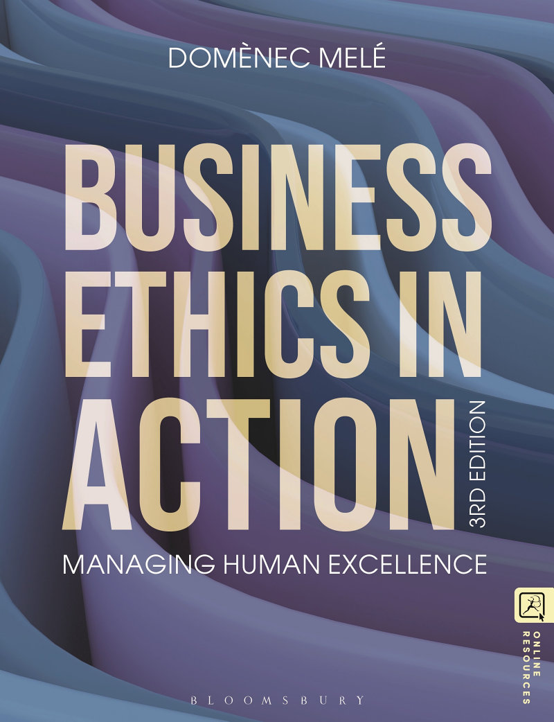 Cover of BUSINESS ETHICS IN ACTION MANAGING HUMAN EXCELLENCE 3RD ED