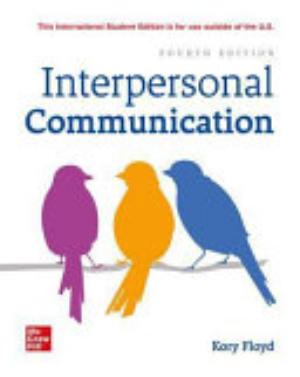 Cover of INTERPERSONAL COMMUNICATION 4TH ED